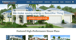 Desktop Screenshot of energysmarthomeplans.com